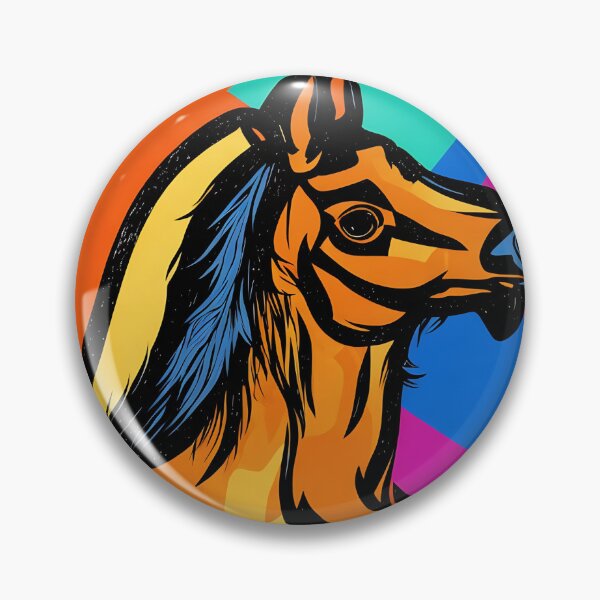 Artikelvorschau, Horse logo, geometric, vector, symmetrical, minimalism entworfen und verkauft von DrawItOnce.