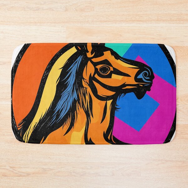 Artikelvorschau, Horse logo, geometric, vector, symmetrical, minimalism entworfen und verkauft von DrawItOnce.