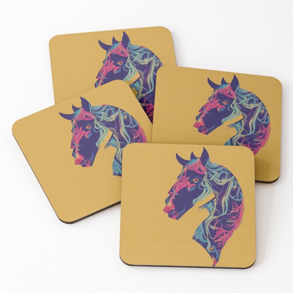 Artikelvorschau, Horse logo, geometric, vector, symmetrical, minimalism entworfen und verkauft von DrawItOnce.
