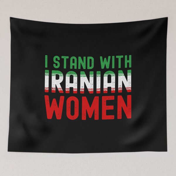 Item preview, I Stand With Iranian Women - Free Iran designed and sold by GodsFlagFandom.