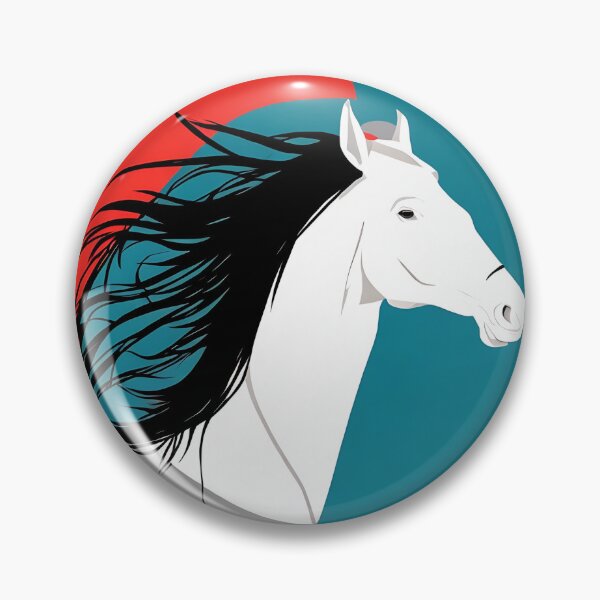 Artikelvorschau, Horse logo, geometric, vector, symmetrical, minimalism entworfen und verkauft von DrawItOnce.