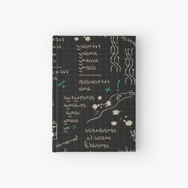 Quantum Physics Formula Hardcover Journal for Sale by Nick Tyler