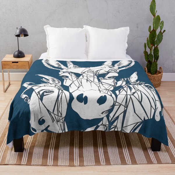 Artikelvorschau, Donkey logo, geometric, vector, symmetrical, minimalism entworfen und verkauft von DrawItOnce.