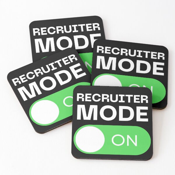 Item preview, Funny Recruiter Mode On designed and sold by Recruiter-Love.