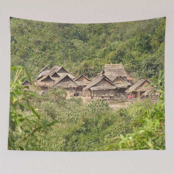 Item preview, Akha Village in the Tropical Jungle, Laos designed and sold by worldways.