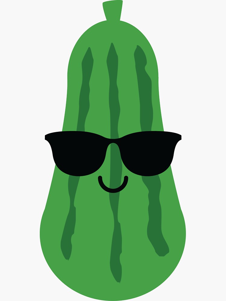 cucumber-emoji-sticker-by-hippoemo-redbubble