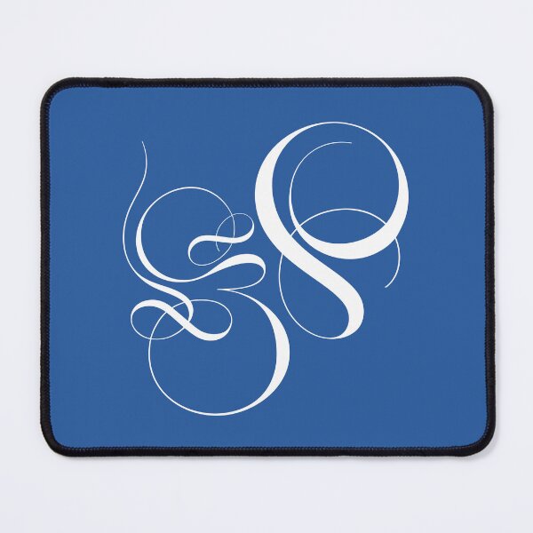 Item preview, Abstract Cute AUM, Om symbol - Calligraphy Art designed and sold by Rajan Supal.