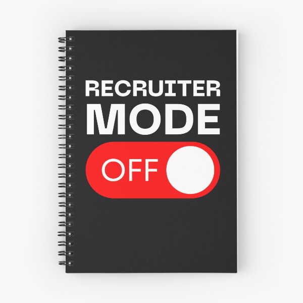 Item preview, Funny Recruiter Mode Off designed and sold by Recruiter-Love.