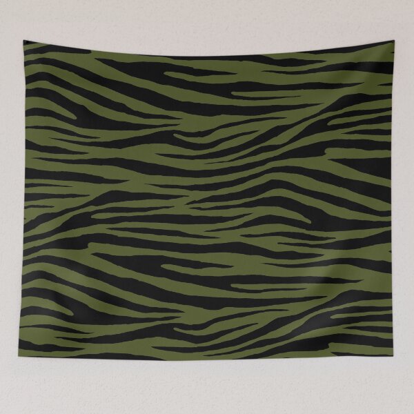 Artikelvorschau, 0018 Armee Grüner Tiger entworfen und verkauft von DayColors.
