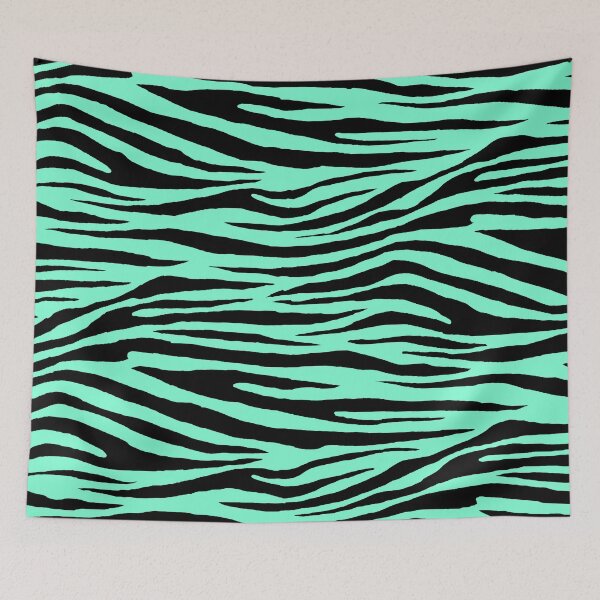 Artikelvorschau, 0017 Aquamarin Tiger entworfen und verkauft von DayColors.