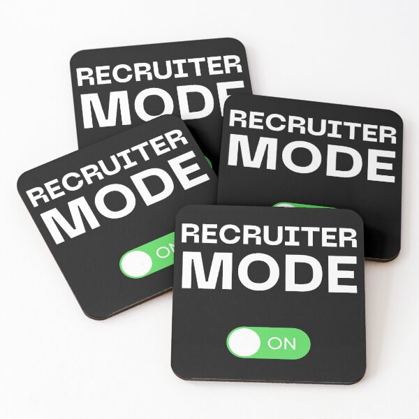Item preview, Funny Recruiter Mode On designed and sold by Recruiter-Love.