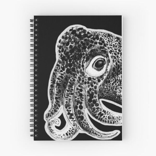 Item preview, Leucism: Common Bobtail Squid designed and sold by NoelleMBrooks.