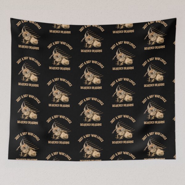 Item preview, Just a boy who loves bearded dragons designed and sold by reka88.