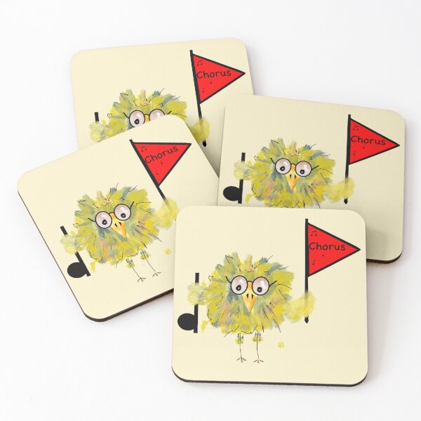 Item preview, Funny Bird Chorus Fan! designed and sold by designs-by-ann.