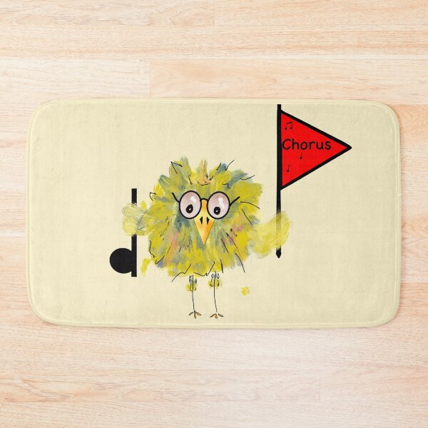 Item preview, Funny Bird Chorus Fan! designed and sold by designs-by-ann.