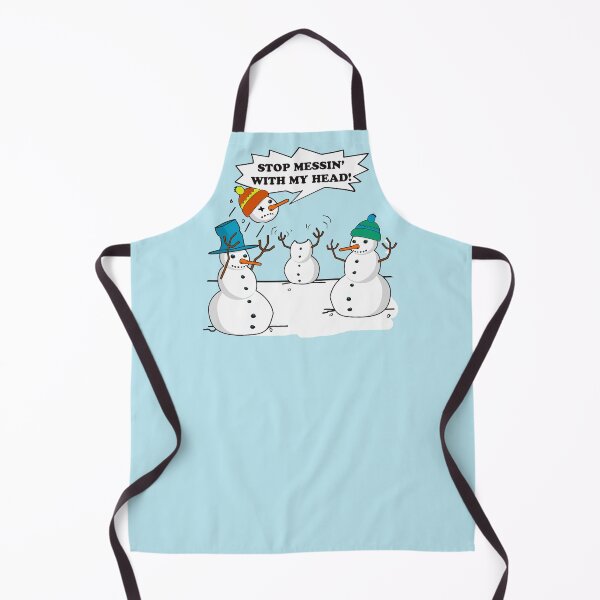 Item preview, Funny Winter Snowman Cartoon designed and sold by ironydesigns.