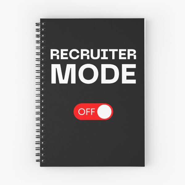 Item preview, Funny Recruiter Mode Off designed and sold by Recruiter-Love.