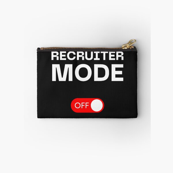 Item preview, Funny Recruiter Mode Off designed and sold by Recruiter-Love.