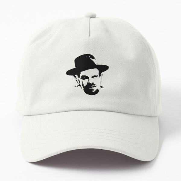 Item preview, JIM HOPPER HAT  Stranger Things Netflix Hawkins Police Chief David Harbour christmas gift black white designed and sold by starkle.