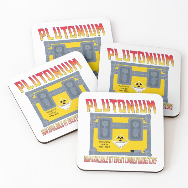 Item preview, Plutonium - Now Available at Every Corner Drugstore - Back To The Future designed and sold by Chele Martines.