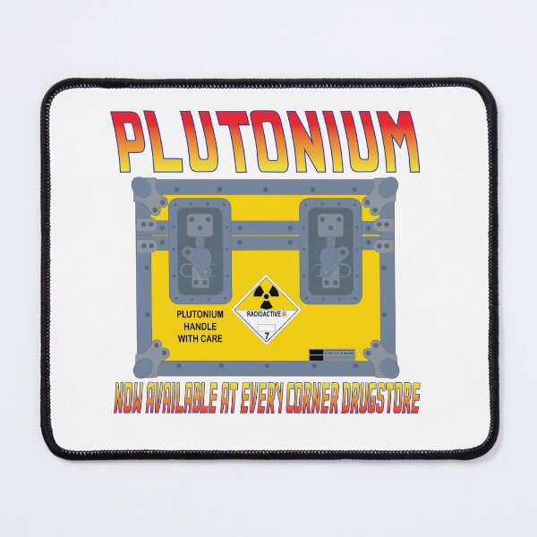 Item preview, Plutonium - Now Available at Every Corner Drugstore - Back To The Future designed and sold by Chele Martines.
