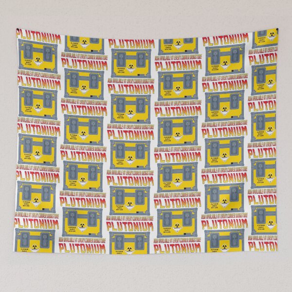 Item preview, Plutonium - Now Available at Every Corner Drugstore - Back To The Future designed and sold by Chele Martines.