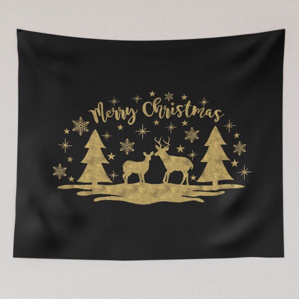 Item preview, Merry Christmas Scene designed and sold by Lucky-Town-Art.