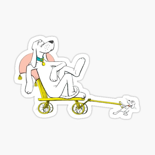 "Go, Dog. Go! " Sticker for Sale by IvanaB Redbubble