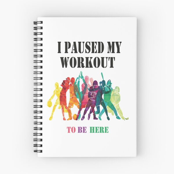 Item preview, I Paused My Workout To Be Here,Gym,Fitness,Training,Workout,Motivation,Funny,Sarcastic,Passionate,Ex designed and sold by NorthernGrain55.