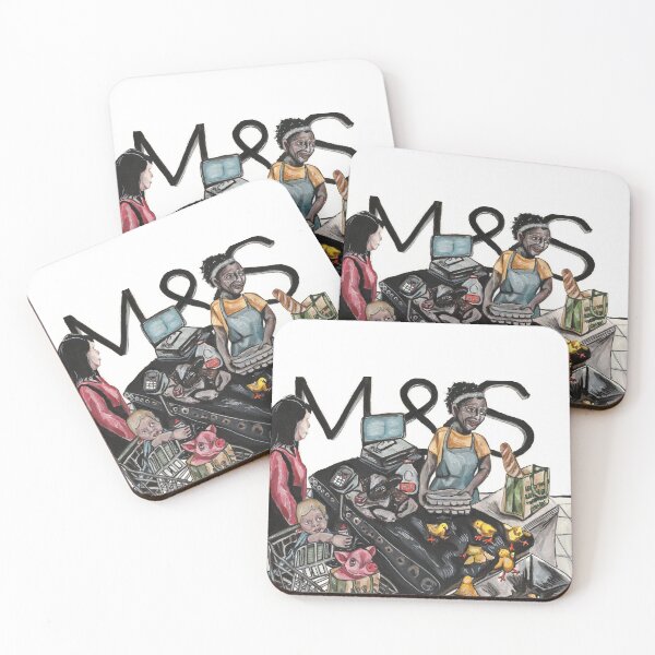 Item preview, Marks & Spencer Vegan Checkout  designed and sold by RiceDrawings.