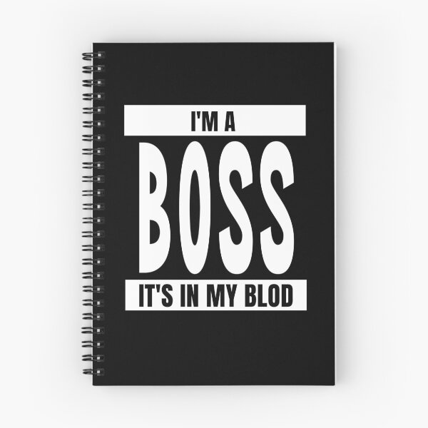 Item preview, I'm a boss it s in my blod designed and sold by Shambusiness.