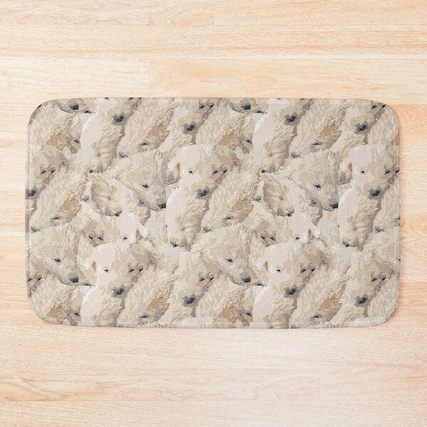 Item preview, Snowy Puppies Cuddling Repeat 5748 designed and sold by Art in My Loft.