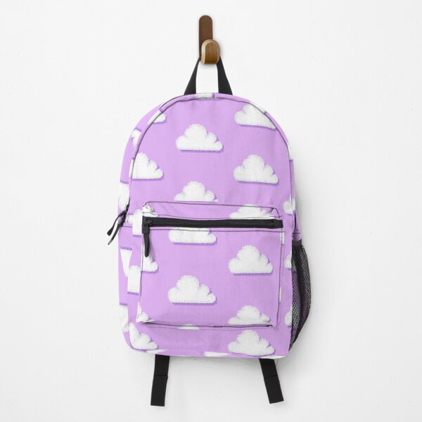 Item preview, Retro Lilac Pixel Cloud Weather Icon designed and sold by 8BitTrip.