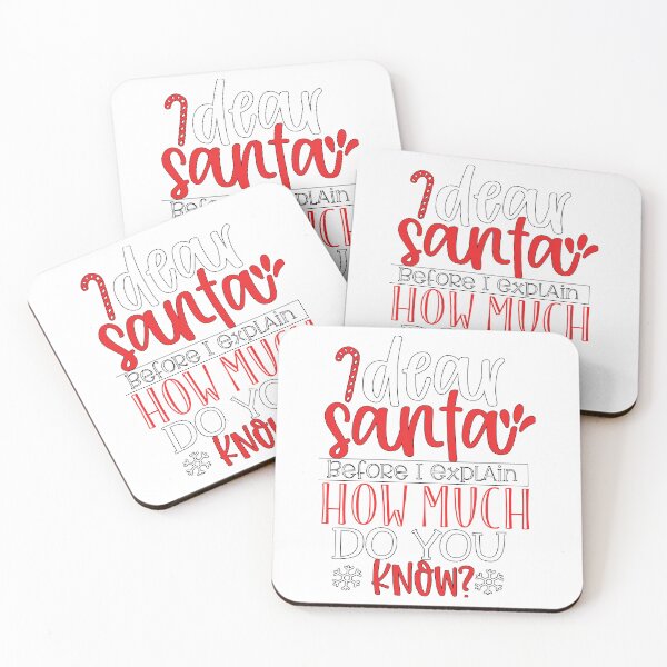 Item preview, Dear Santa Before I explain How much do you know? 2 designed and sold by potchidesigns.