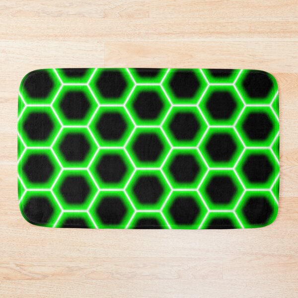 Item preview, Cool Hexagon Neon Pattern | Green Color | Cool Patterns designed and sold by RiciPaneto.