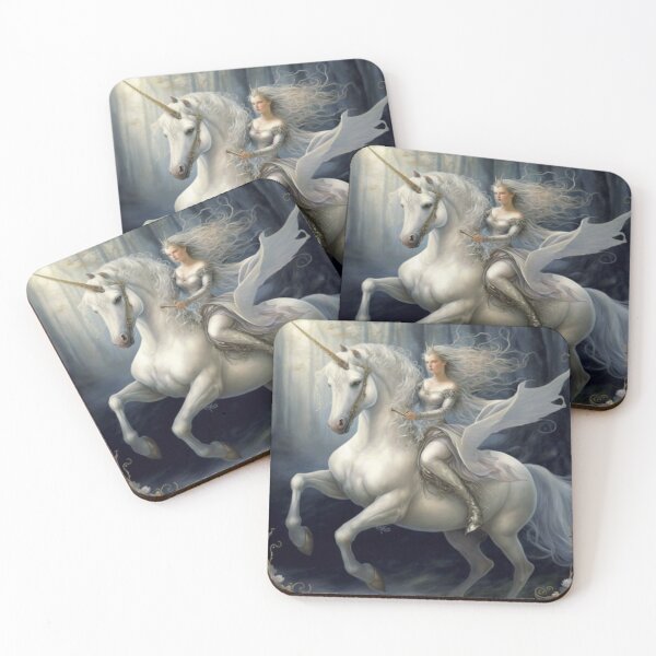 Item preview, Elf Fairy Unicorn Art  designed and sold by BeaconMarketing.