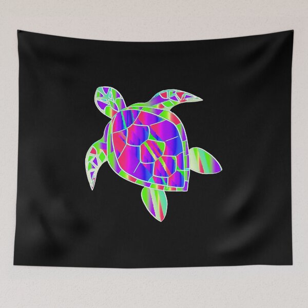 Item preview, Tropical Turtle: A Vibrant Illustration of the Majestic Creature designed and sold by illustratoral.