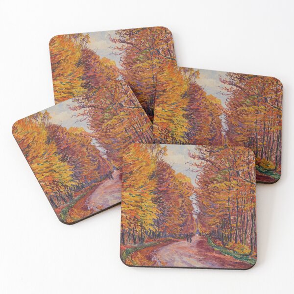 Item preview, Georgenborn, The Wiesbaden Route in the Forest, Autumn (1925) - Gustave Cariot designed and sold by SALON DES ARTS.