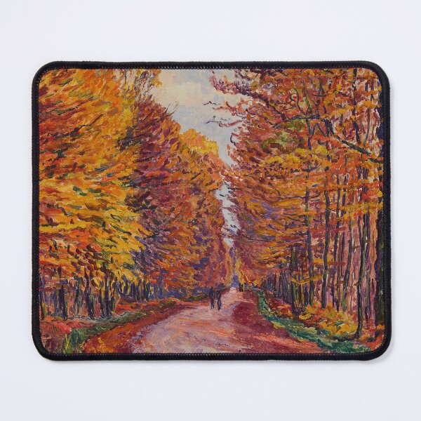 Item preview, Georgenborn, The Wiesbaden Route in the Forest, Autumn (1925) - Gustave Cariot designed and sold by SALON DES ARTS.