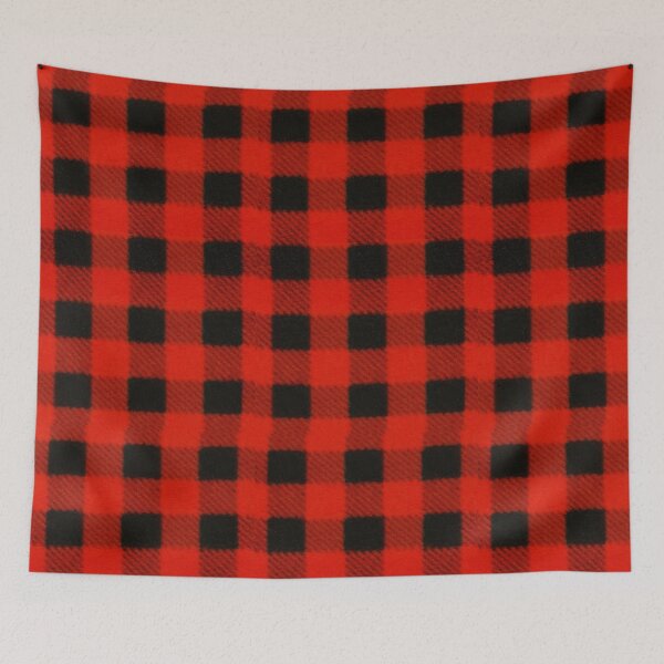 Item preview, Red Buffalo Plaid designed and sold by Kim Arnott.