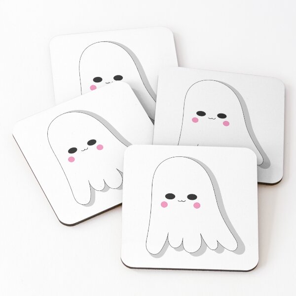 Item preview, Cute shy ghost designed and sold by FireflyStudi0s.
