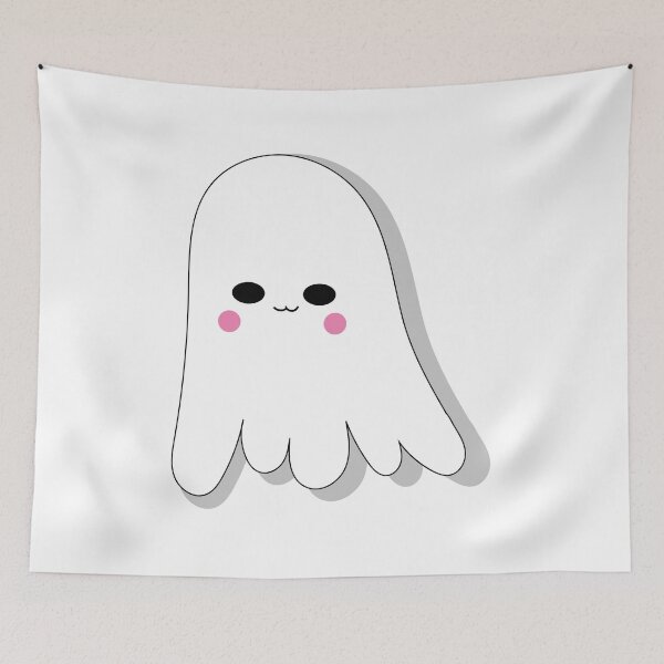 Item preview, Cute shy ghost designed and sold by FireflyStudi0s.