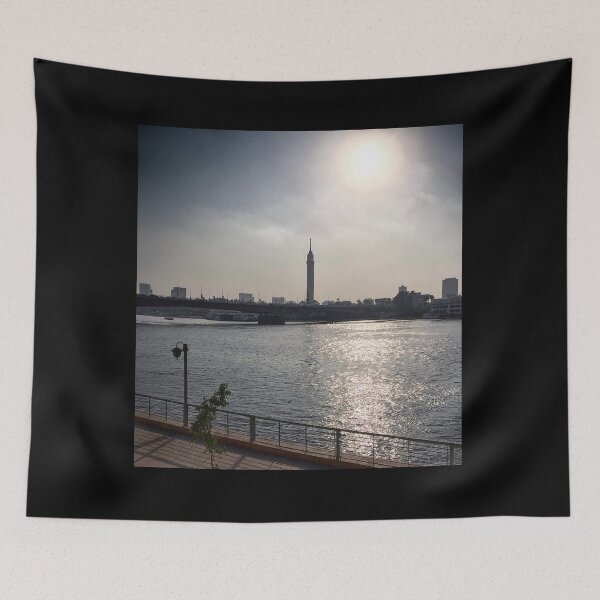 Item preview, cairo view nile river designed and sold by josephfanous.