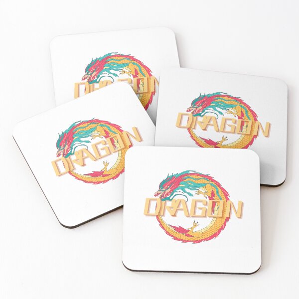 Item preview, Fiery Words Part 3: A Dragon Image with a Burst of Color designed and sold by illustratoral.