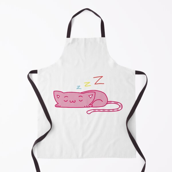 Item preview, Cute Pink Sleeping Kitten Design designed and sold by Jellibeany.