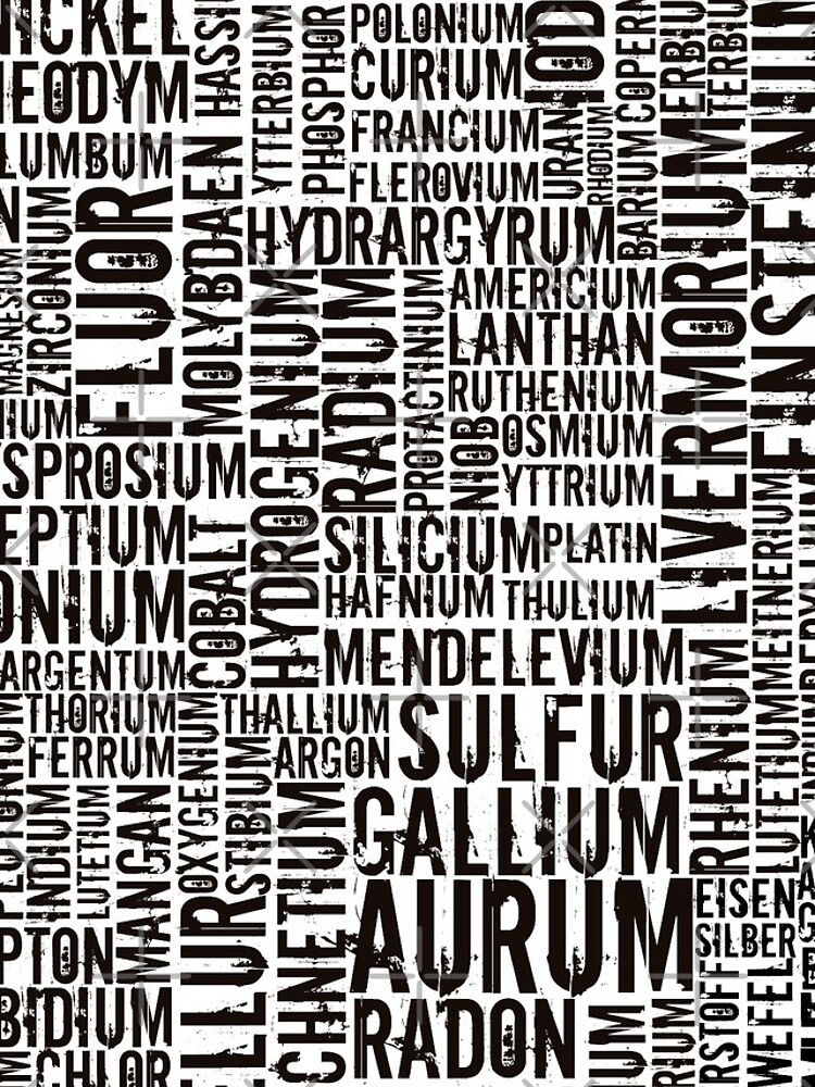 Chemical Elements von pASob-dESIGN