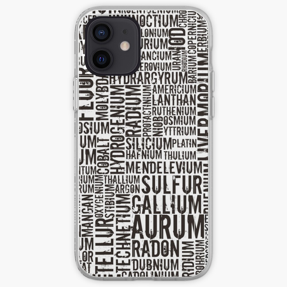 Chemical Elements iPhone-Hülle & Cover
