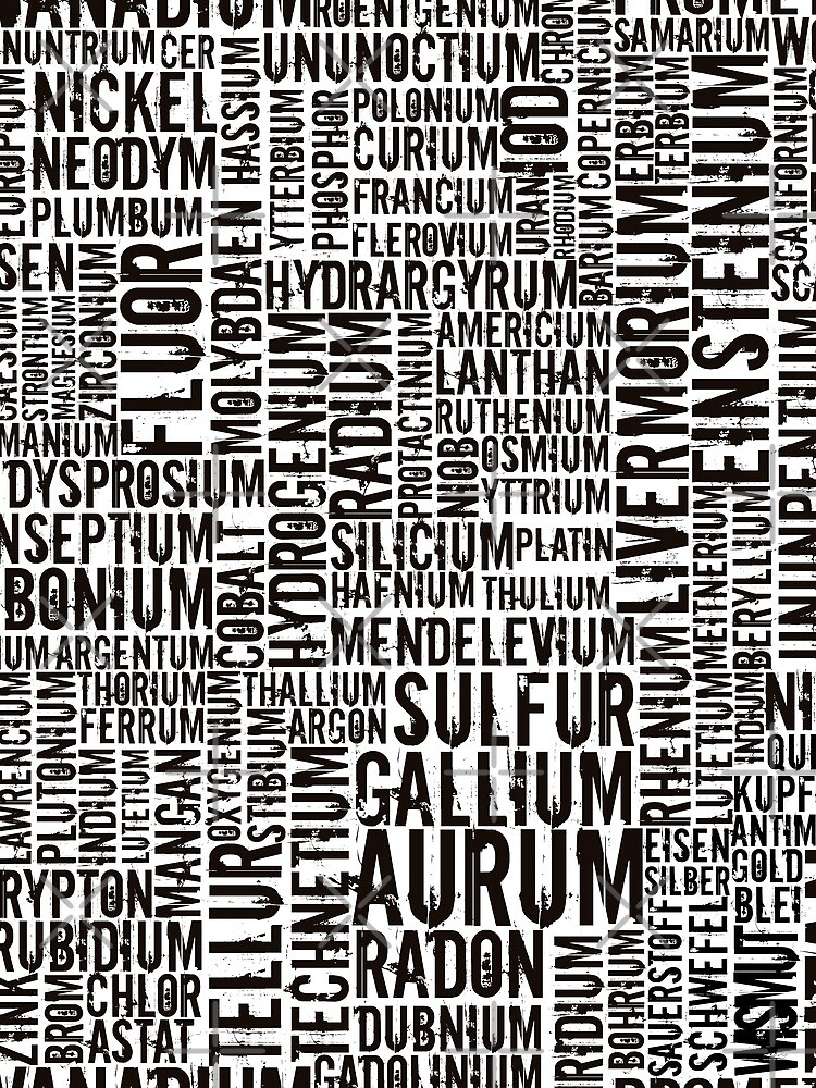 Chemical Elements von pASob-dESIGN