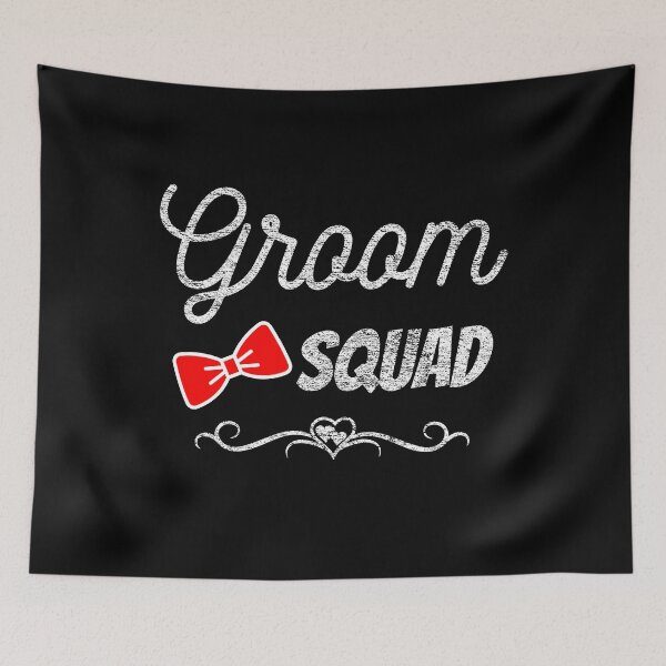 Item preview, Mens Wedding Gifts for Groommaid Best Friends Groom Squad designed and sold by backham-design.