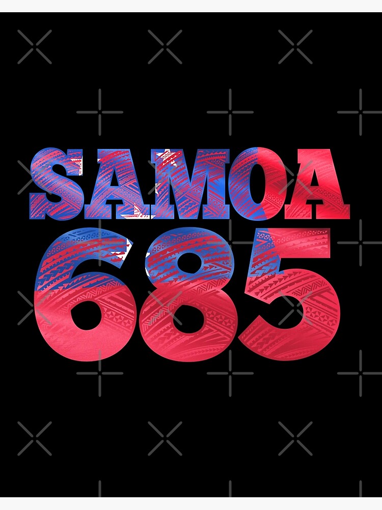 "Samoa 685 - Samoan Pride - Polynesian" Art Board Print for Sale by ...